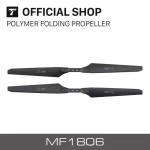 T-MOTOR MF1806 Foldable Polymer Propeller 18" Inch Composite Folding Paddle CCW & CW RC Multirotor UAV Propeller